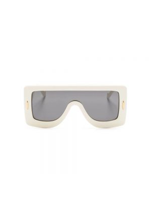 Gafas de sol con tacón chunky Loewe blanco