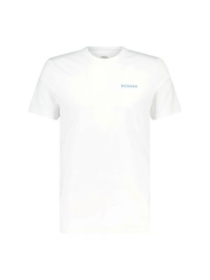 T-shirt mit print Bogner weiß
