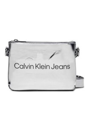 Sac bandoulière Calvin Klein Jeans argenté