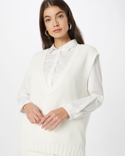 Bavlnený sveter Cotton On biela