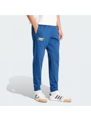 Teplákové nohavice Adidas Performance modrá