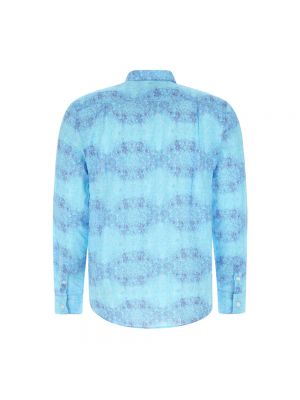 Camisa de algodón Vilebrequin azul