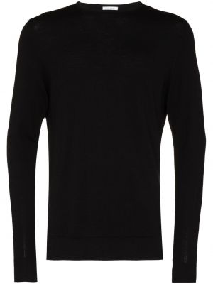 Пуловер Sunspel черно