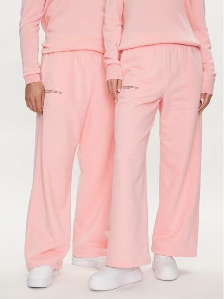 Pantaloni sport Pangaia roz