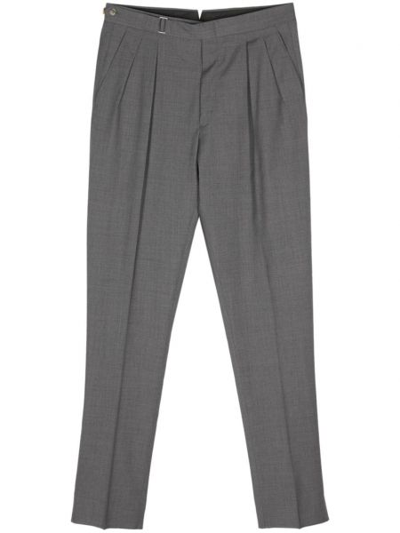 Pantalons moulants slim Canali gris