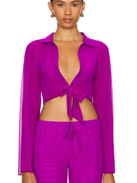 Chemise Gonza violet