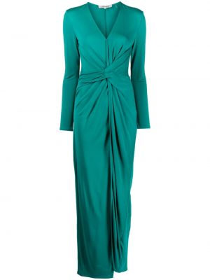 Вечерна рокля Dvf Diane Von Furstenberg зелено