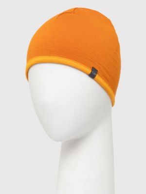Vlněný čepice s kapsami Icebreaker oranžový