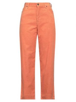 Pantaloni di cotone Lee arancione