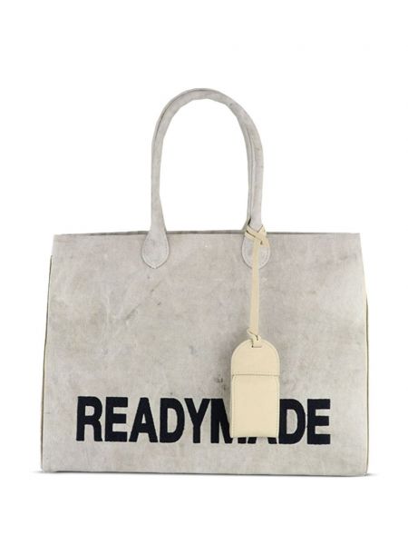 Shopping bag Readymade hvid