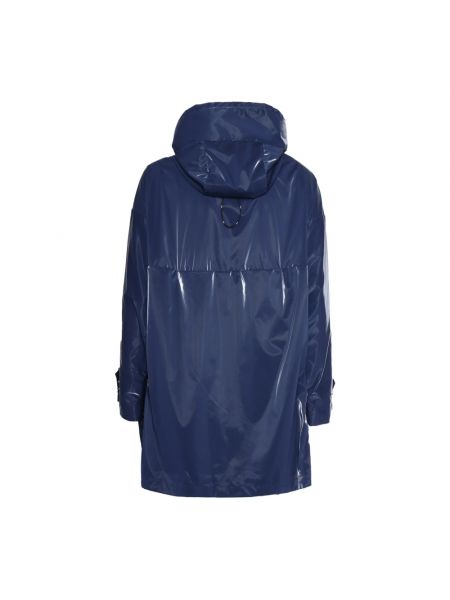 Regenmanteljacke mit kapuze Duno blau