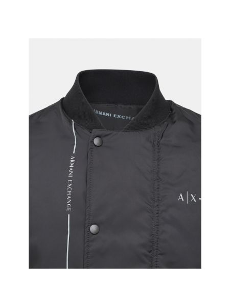 Двусторонняя куртка Armani Exchange черная