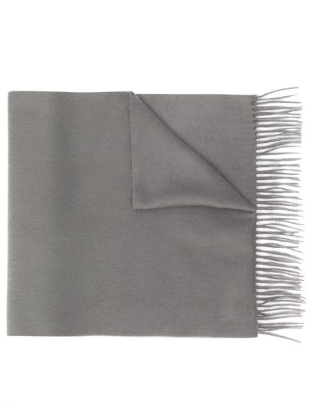 Bufanda con bordado con estampado de cachemira Mackintosh gris