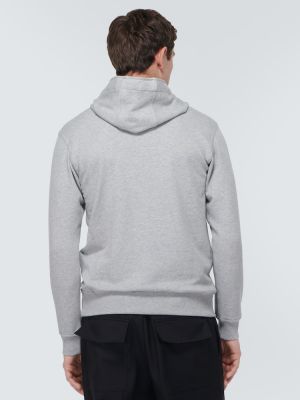 Pamučna hoodie s kapuljačom Comme Des Garã§ons Shirt siva