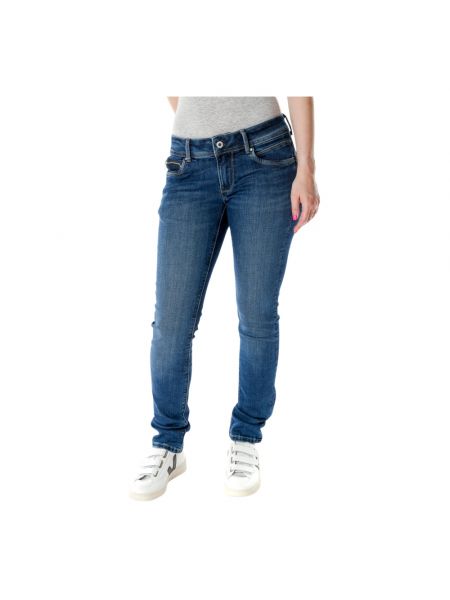 Slim fit push-up-jeans Pepe Jeans blau