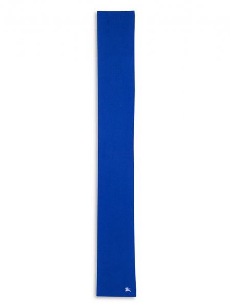 Хлопковый шарф Burberry синий