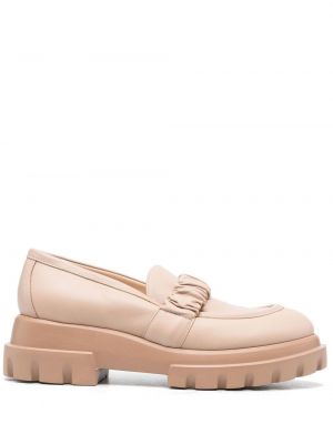 Skinn loafers Agl