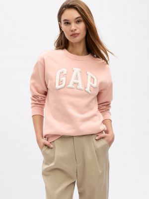 Mikina s kapucí Gap růžová