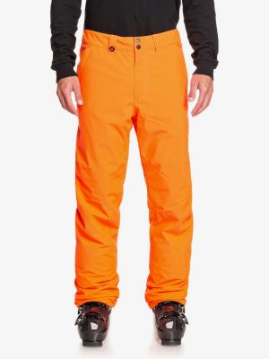 Pantaloni Quiksilver portocaliu