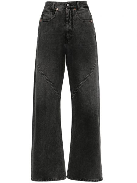 Straight jeans Mm6 Maison Margiela schwarz