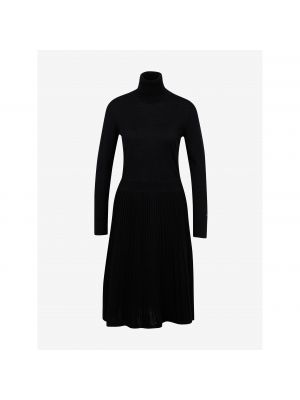 Gyapjú ruha Calvin Klein fekete