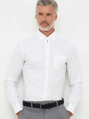Koszula na guziki slim fit puchowa Michael Kors biała