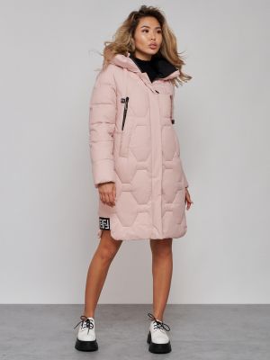 Пальто Roccamaner розовое