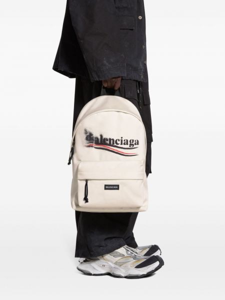 Rucksack mit print Balenciaga