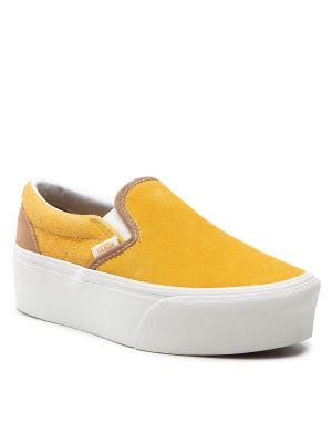 Scarpe piatte Vans giallo
