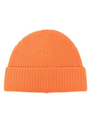 Vlnená čiapka Fursac oranžová