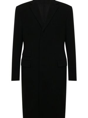 Кашемировое пальто Ralph Lauren черное