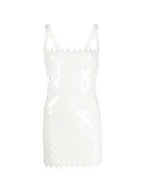 Sukienka mini The Attico biała