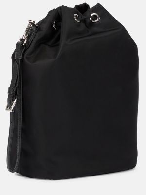 Clutch somiņa neilona Prada melns