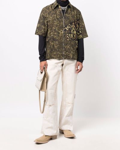 Camisa con estampado de camuflaje Givenchy