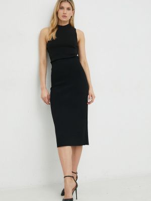Černé mini sukně Victoria Beckham