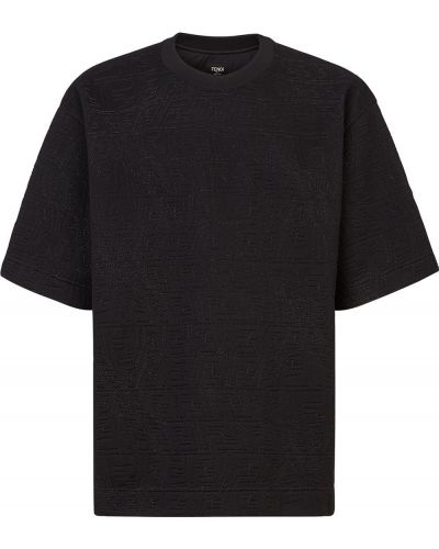 Camiseta acolchada Fendi negro