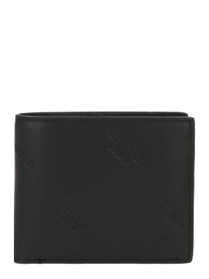 Novčanik s printom s printom Calvin Klein Jeans crna