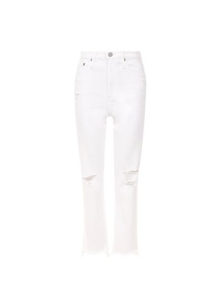 Укороченные джинсы Ag, белые