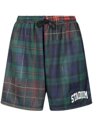 Mesh sjekket shorts Stadium Goods® grønn