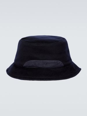 Kašmírový klobouk Loro Piana modrý