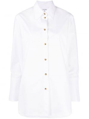 Chemise en coton avec manches longues Filippa K blanc