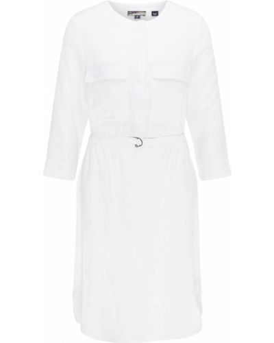 Φόρεμα Dreimaster Vintage λευκό
