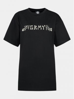 T-shirt Grimey schwarz