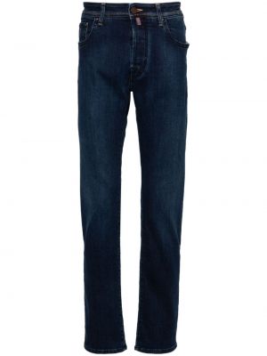 Blugi skinny slim fit Jacob Cohën albastru