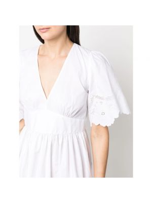 Mini vestido Twinset blanco