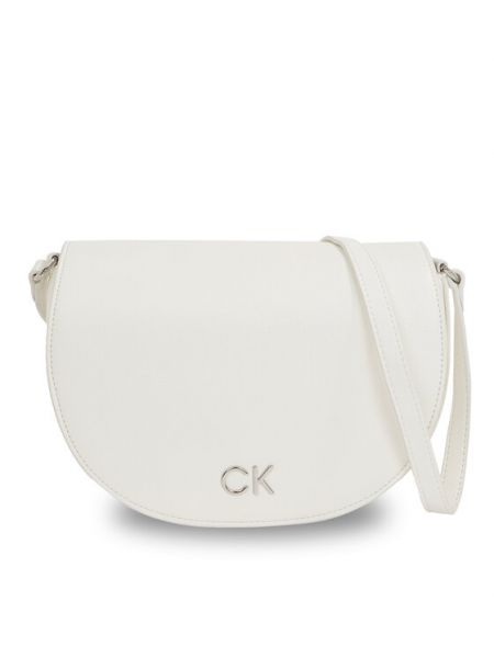 Torba na ramię Ck Calvin Klein biała