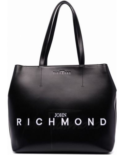 Bolso shopper John Richmond negro