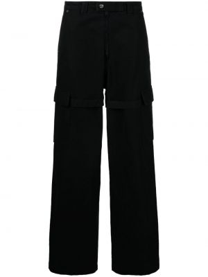 Pantalon cargo en coton avec poches Ambush noir