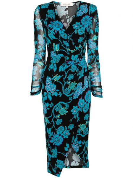 Šaty s potlačou Dvf Diane Von Furstenberg