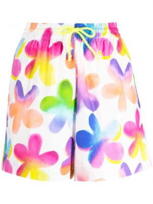 Shorts en coton à fleurs Mira Mikati